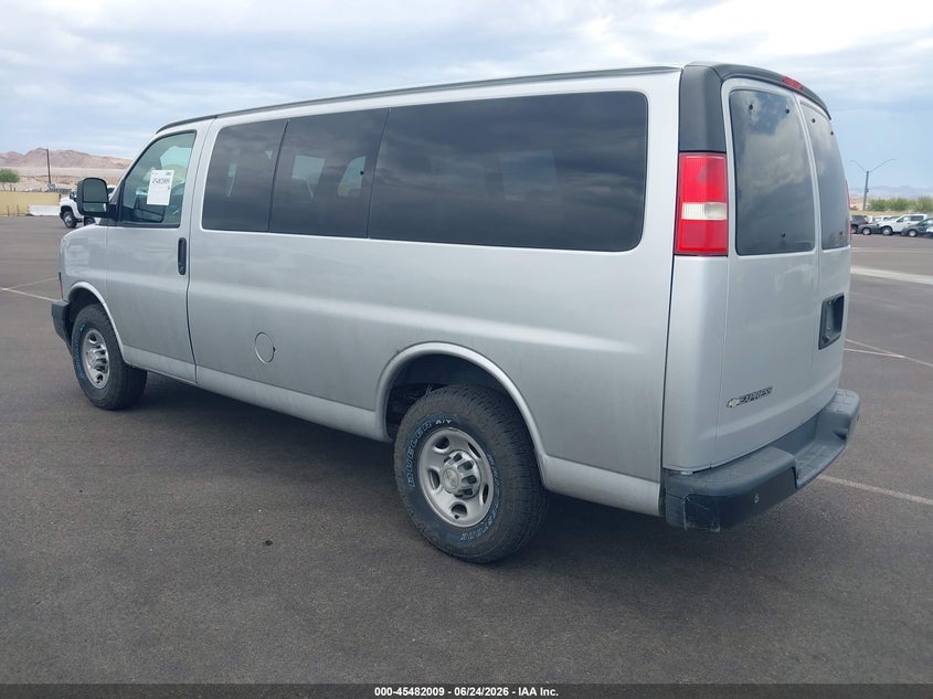 Vin: 1gawgefg6k1211023, lot: 45980184, chevrolet express 2500 ls 20193