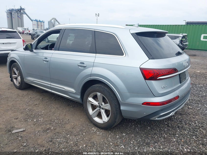 Vin: wa1lcbf70pd025062, lot: 45980187, audi q7 premium plus 45 tfsi quattro tiptronic 20233