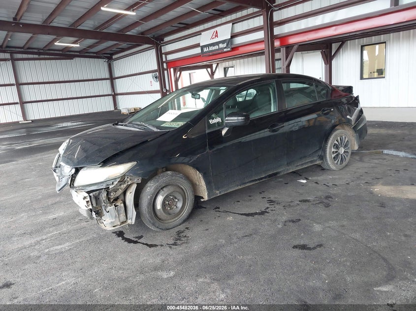 2015 HONDA CIVIC auction photo 2