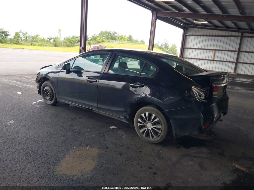 2015 HONDA CIVIC auction photo 3