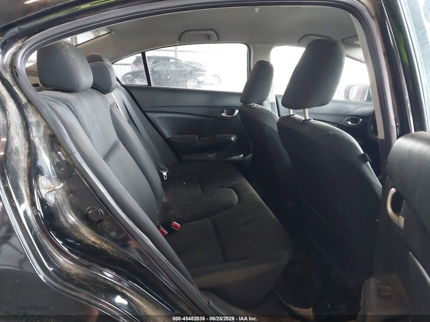 2015 HONDA CIVIC auction photo 8