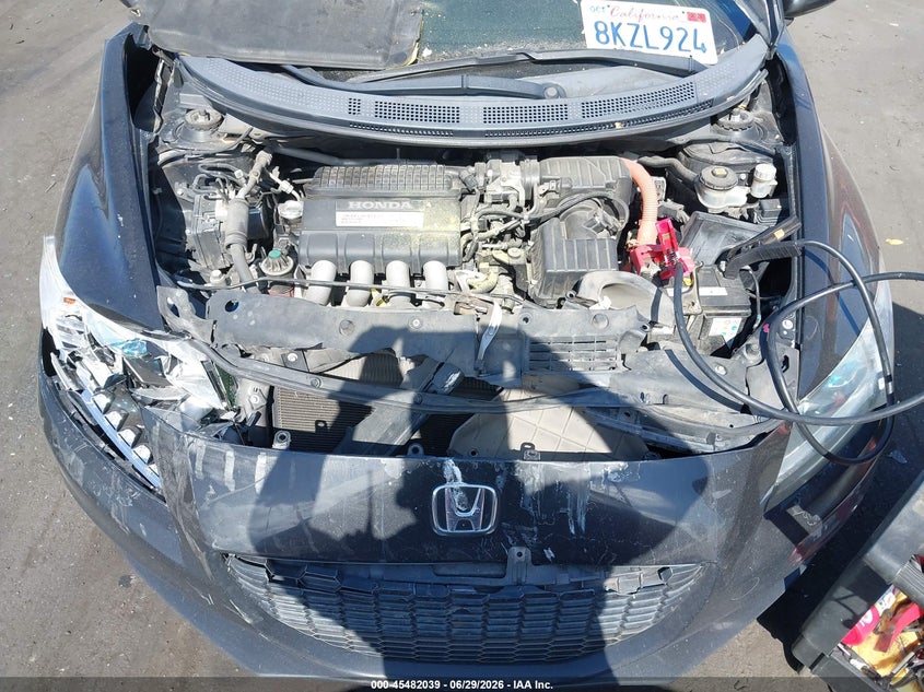 2013 Honda Cr-Z Ex VIN: JHMZF1C63DS003771 Lot: 45482039