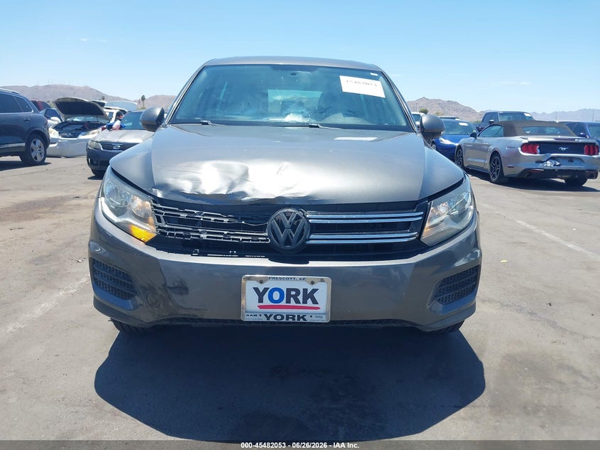 2013 Volkswagen Tiguan S VIN: WVGBV3AX0DW613757 Lot: 45482053