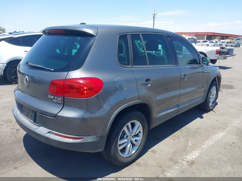 2013 VOLKSWAGEN TIGUAN VIN WVGBV3AX0DW613757 nuotrauka 4