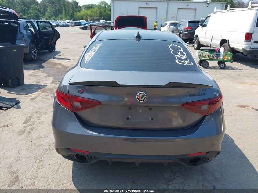 2018 Alfa Romeo Giulia Ti Sport VIN: ZARFAEEN7J7596537 Lot: 45482150