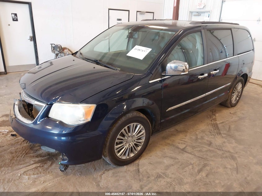 Vin: 2c4rc1cg0er455196, lot: 45980333, chrysler town & country touring-l 20142