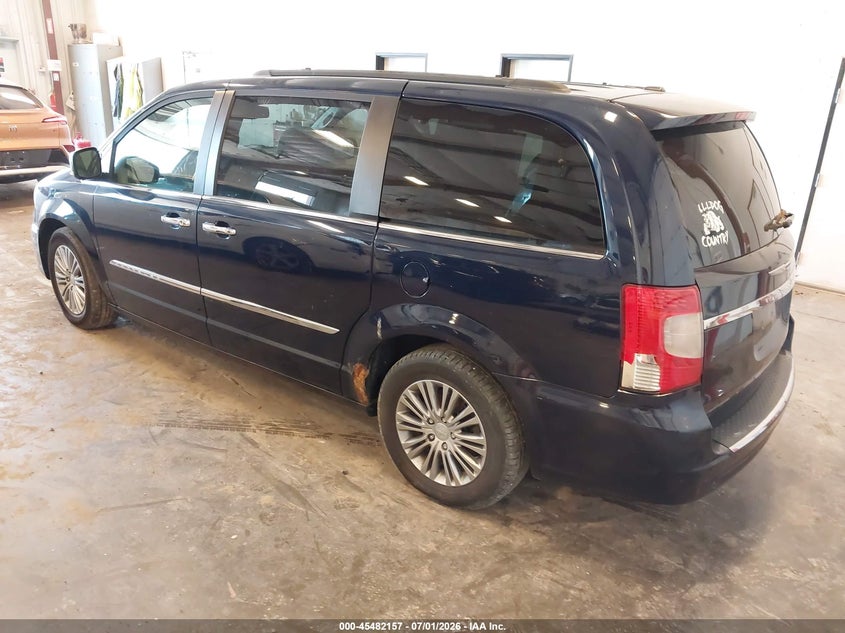 Vin: 2c4rc1cg0er455196, lot: 45980333, chrysler town & country touring-l 20143