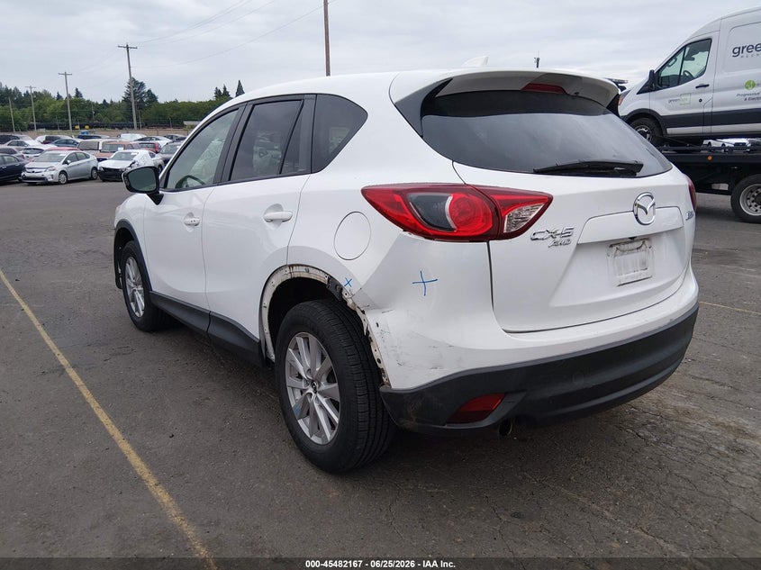 Vin: jm3ke4cy7f0441854, lot: 45980342, mazda cx-5 touring 20153