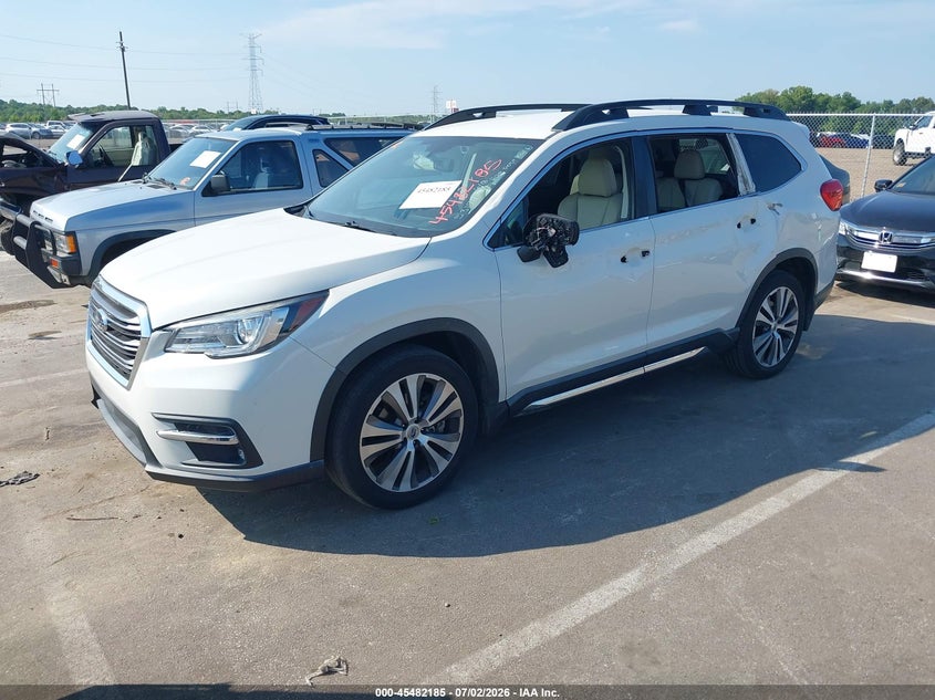 Vin: 4s4wmajd1l3471109, lot: 45980360, subaru ascent limited 20202