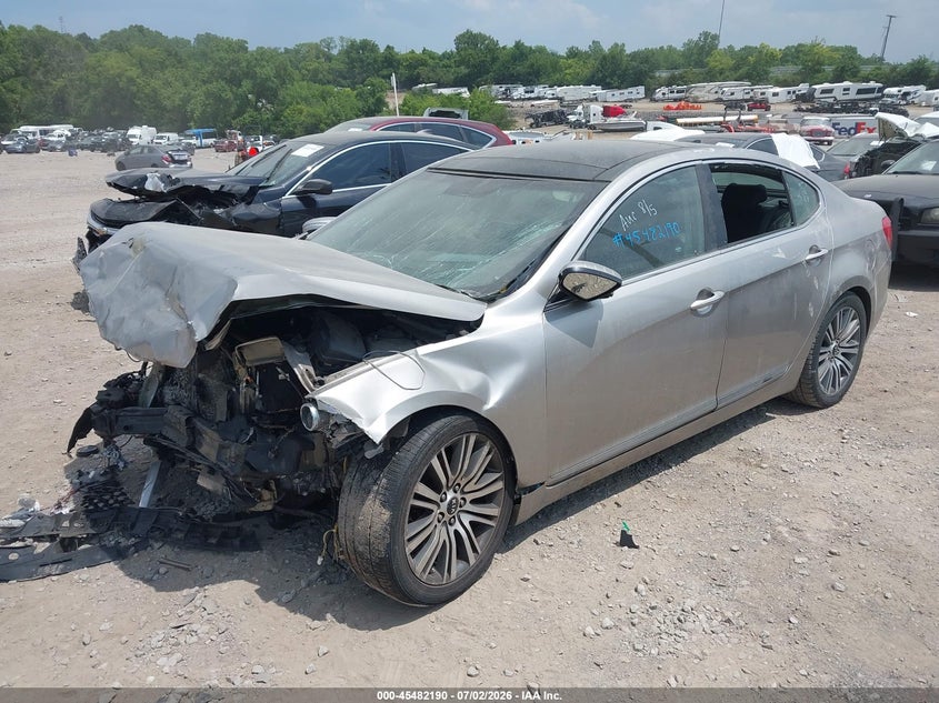 Vin: knaln4d77e5153818, lot: 45980365, kia cadenza premium 20142