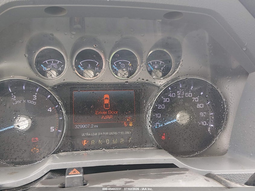 2013 FORD F250 PICKUP 6.7L V8 FI OHV 32V NF4