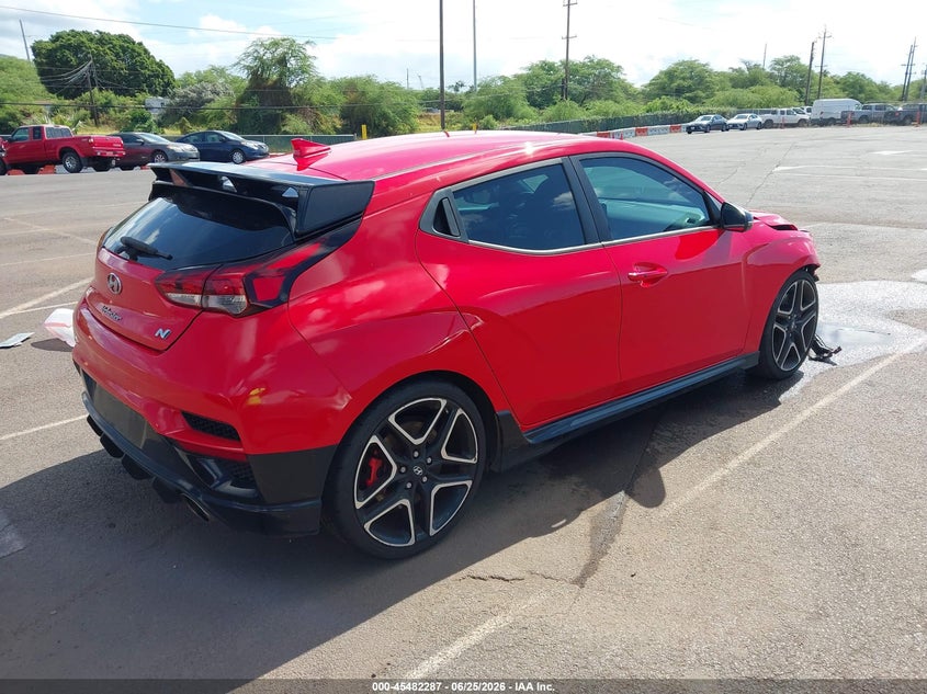 Vin: kmht36ah3nu011856, lot: 45980462, hyundai veloster n 20224