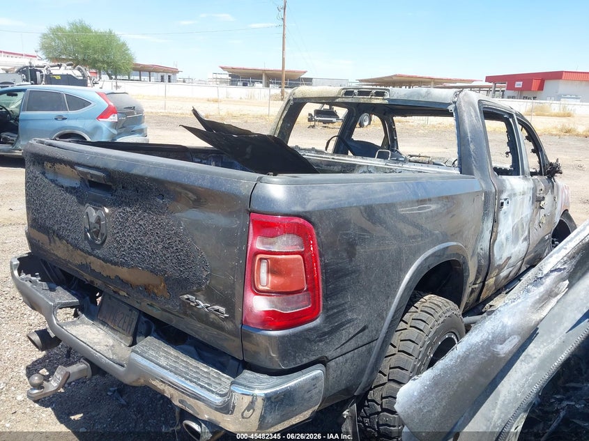 Vin: 1c6srfjm9nn281235, lot: 45980520, ram 1500 laramie  4x4 5'7 box 20224