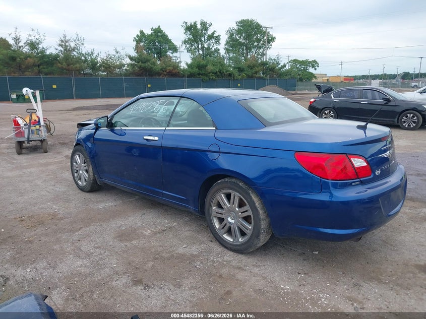 CHRYSLER SEBRING 2009 VIN 1C3LC65V89N521323