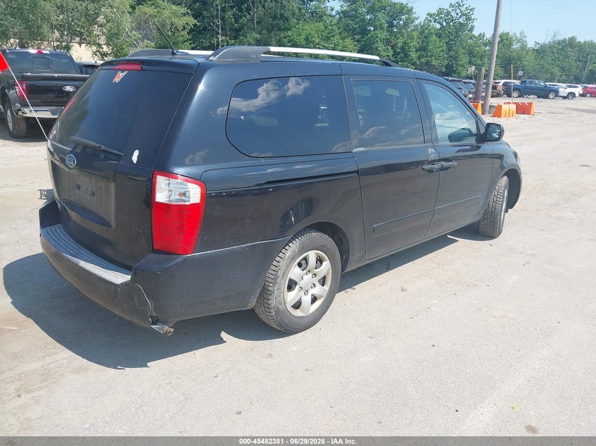 Vin: kndmg4c33a6347590, lot: 45980556, kia sedona lx 20104