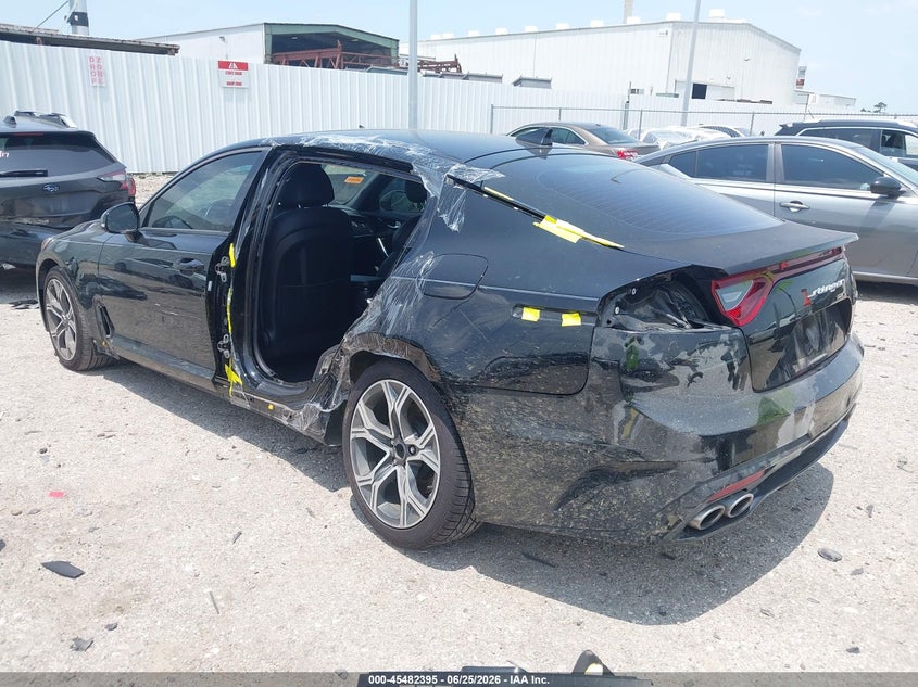 Vin: knae15la6l6076938, lot: 45980570, kia stinger gt-line 20203