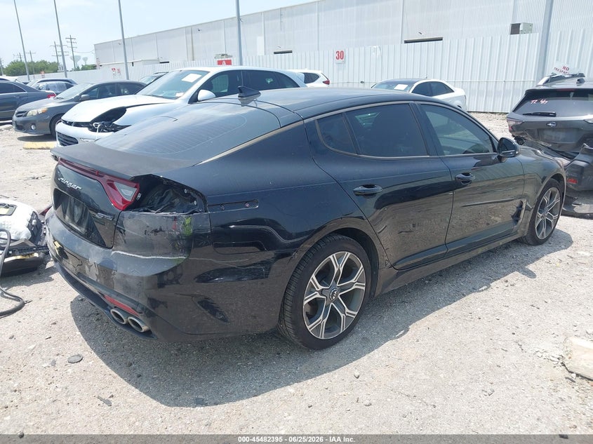 Vin: knae15la6l6076938, lot: 45980570, kia stinger gt-line 20204