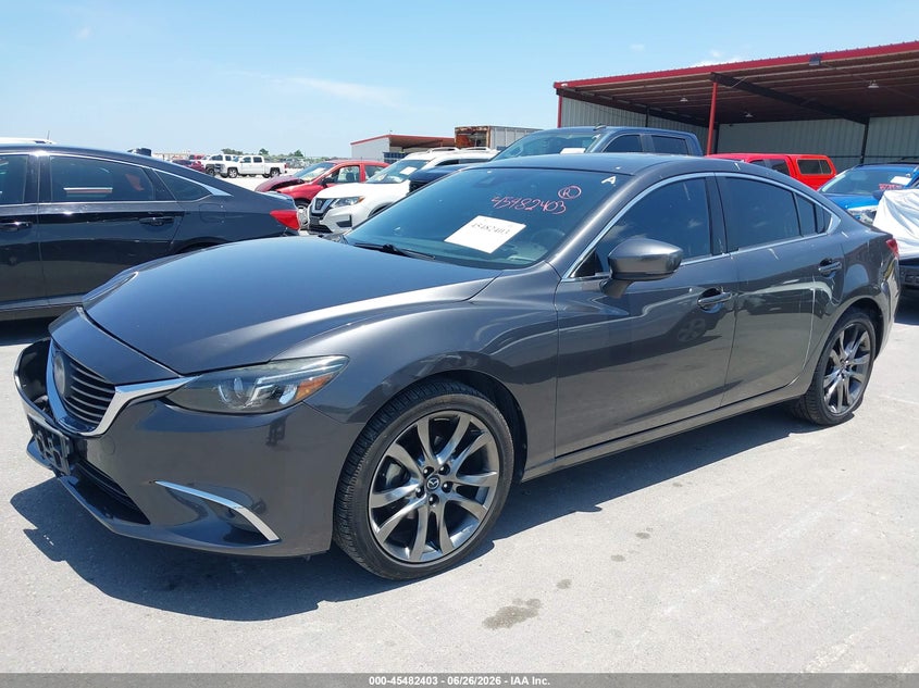 Vin: jm1gl1x5xh1134906, lot: 45980578, mazda mazda6 grand touring 20172