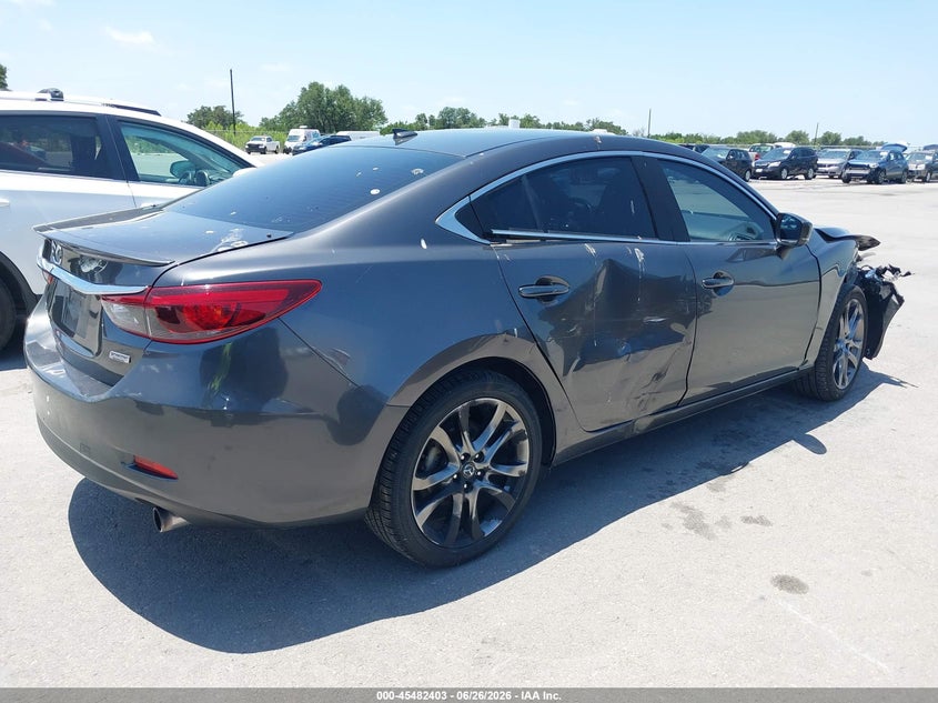 Vin: jm1gl1x5xh1134906, lot: 45980578, mazda mazda6 grand touring 20174