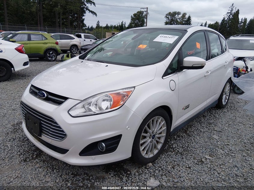 Vin: 1fadp5cu1fl102896, lot: 45980612, ford c-max energi sel 20152