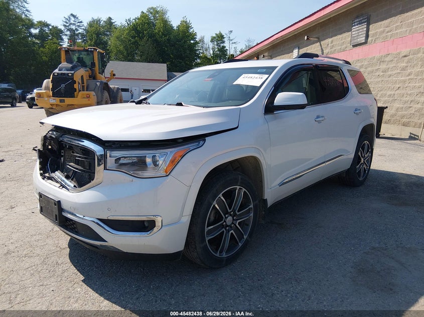 Vin: 1gkknxls2jz156770, lot: 45980613, gmc acadia denali 20182