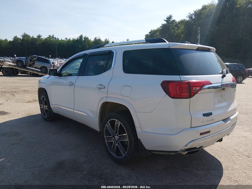Vin: 1gkknxls2jz156770, lot: 45980613, gmc acadia denali 20183
