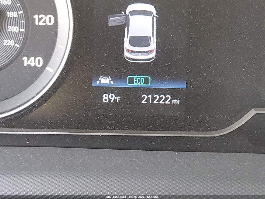 2020 Hyundai Ioniq Hybrid Blue VIN: KMHC65LC5LU215588 Lot: 45482461