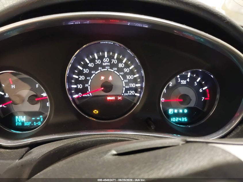 2012 CHRYSLER 200 SEDAN 3.6L V-6 DOHC, VVT, 283HP