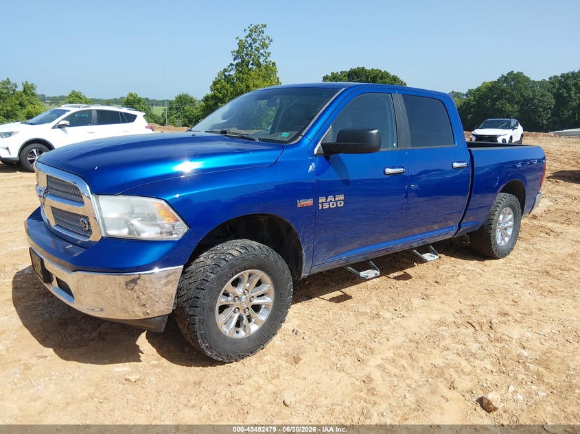 Vin: 1c6rr7tt1hs766189, lot: 45980654, ram 1500 slt  4x4 6'4 box 20172