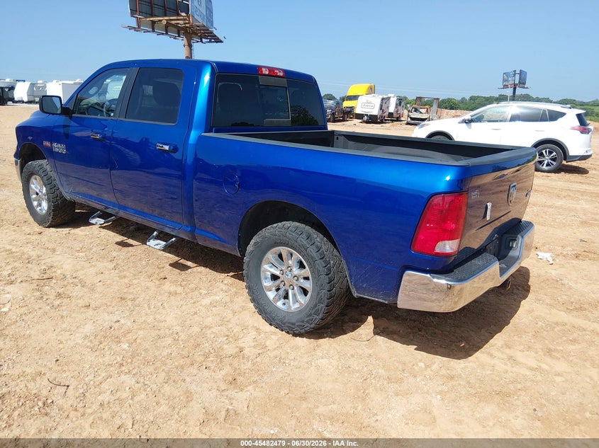 Vin: 1c6rr7tt1hs766189, lot: 45980654, ram 1500 slt  4x4 6'4 box 20173