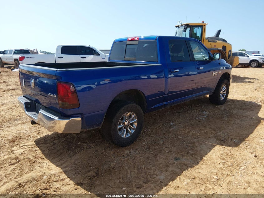 Vin: 1c6rr7tt1hs766189, lot: 45980654, ram 1500 slt  4x4 6'4 box 20174