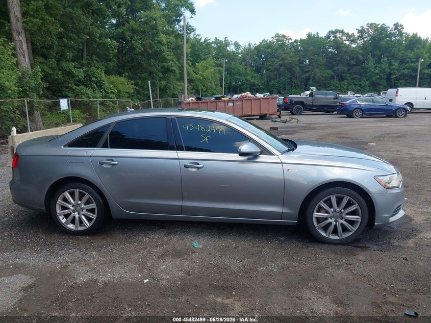 2014 Audi A6 3.0T Premium Plus VIN: WAUFGAFC1EN164555 Lot: 45482499