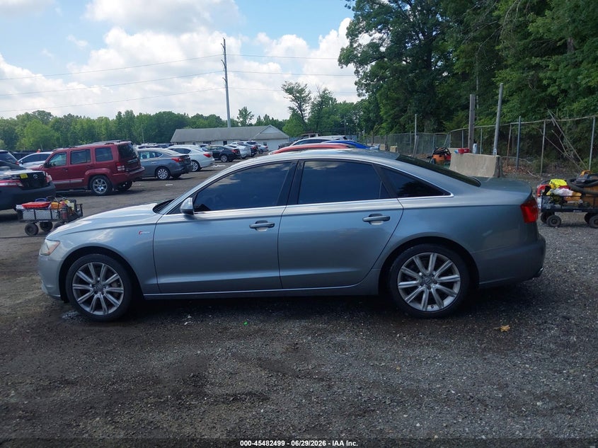 2014 Audi A6 3.0T Premium Plus VIN: WAUFGAFC1EN164555 Lot: 45482499