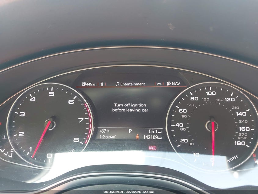 2014 Audi A6 3.0T Premium Plus VIN: WAUFGAFC1EN164555 Lot: 45482499