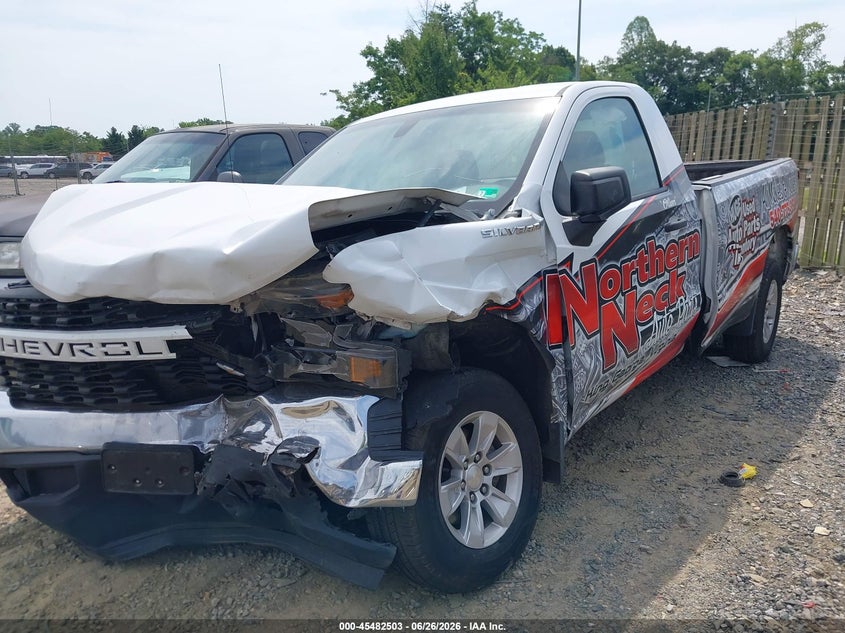2021 CHEVROLET SILVERADO 1500 auction photo 2