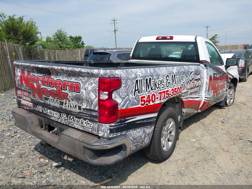 2021 CHEVROLET SILVERADO 1500 auction photo 4