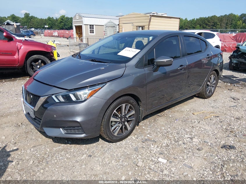 2021 NISSAN VERSA auction photo 2