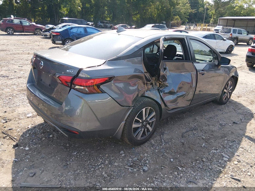 2021 NISSAN VERSA auction photo 4