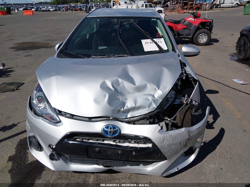 2016 Toyota Prius C Two VIN: JTDKDTB33G1115251 Lot: 45482512