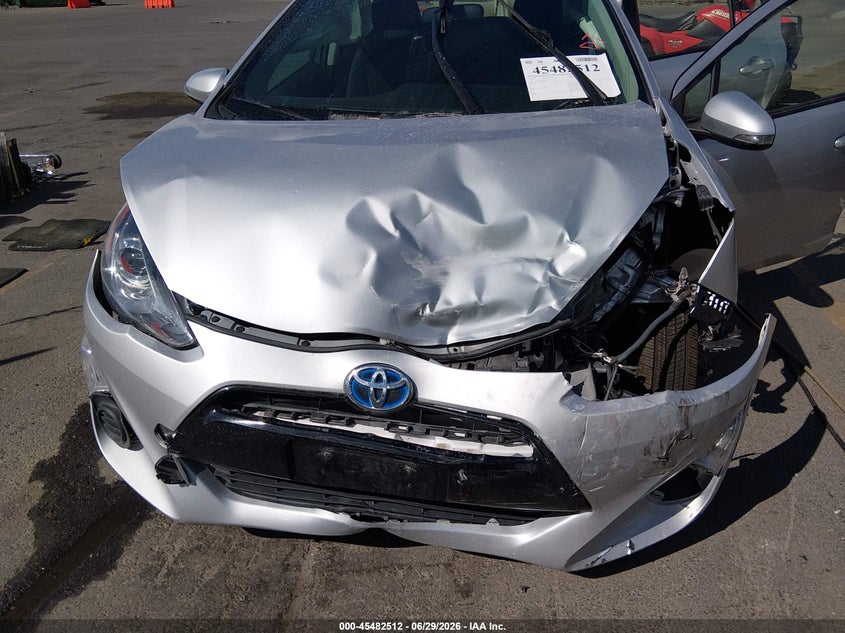 2016 Toyota Prius C Two VIN: JTDKDTB33G1115251 Lot: 45482512