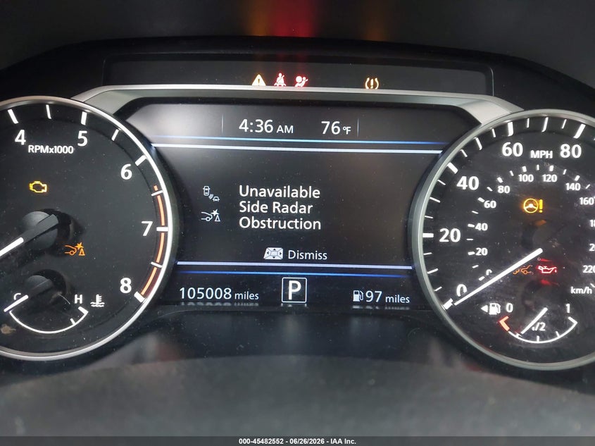 2020 NISSAN ALTIMA auction photo 7