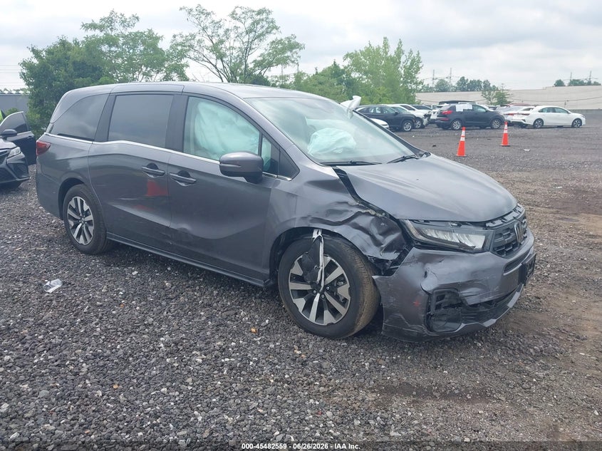 Vin: 5fnrl6h67tb024554, lot: 45980734, honda odyssey ex-l 2026 img_1