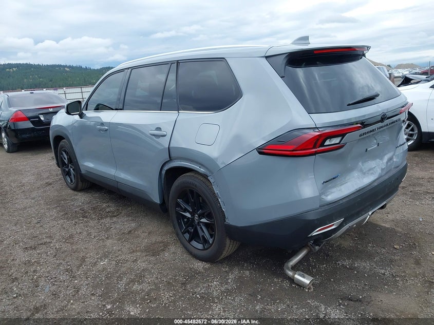 2026 TOYOTA GRAND HIGHLANDER HYBRID auction photo 3