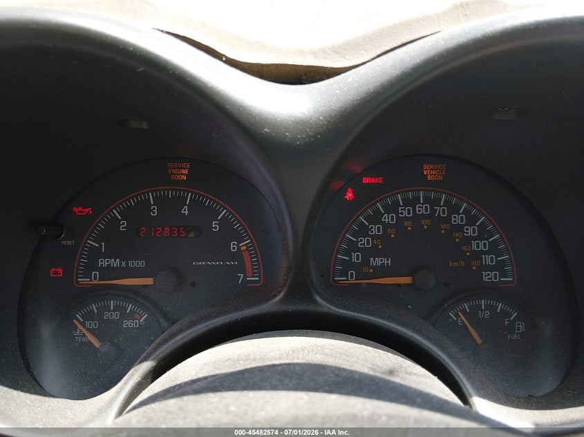 2004 Pontiac Grand Am Se1 VIN: 1G2NF52E44C256726 Lot: 45482574