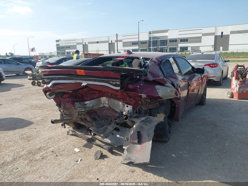 DODGE CHARGER 2022 VIN 2C3CDXHGXNH169560