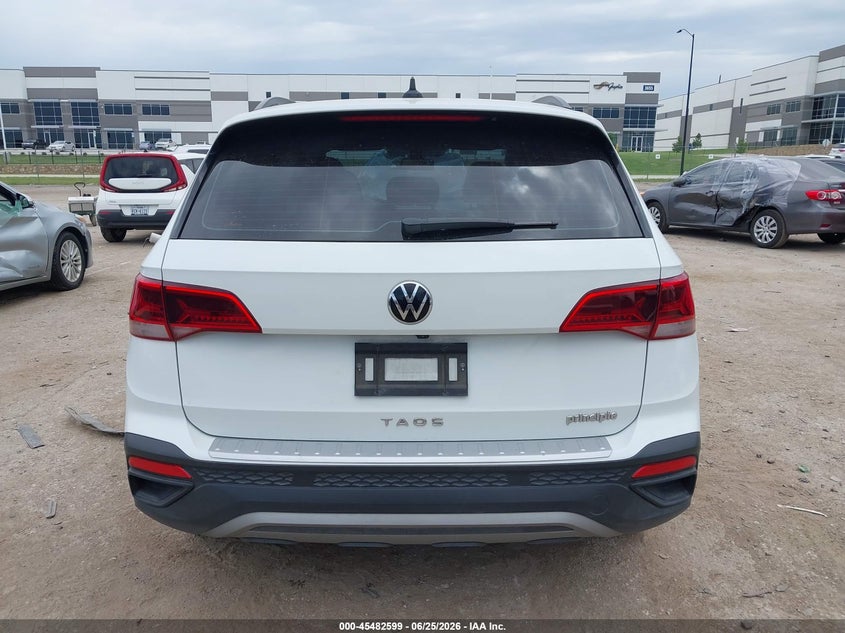 2022 Volkswagen Taos 1.5T S VIN: 3VVDX7B24NM046909 Lot: 45482599