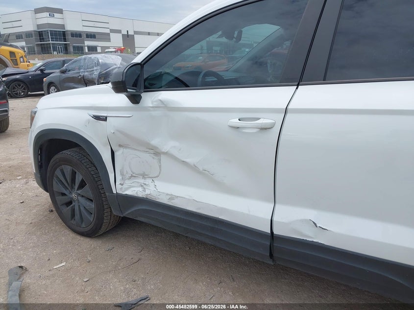 2022 Volkswagen Taos 1.5T S VIN: 3VVDX7B24NM046909 Lot: 45482599