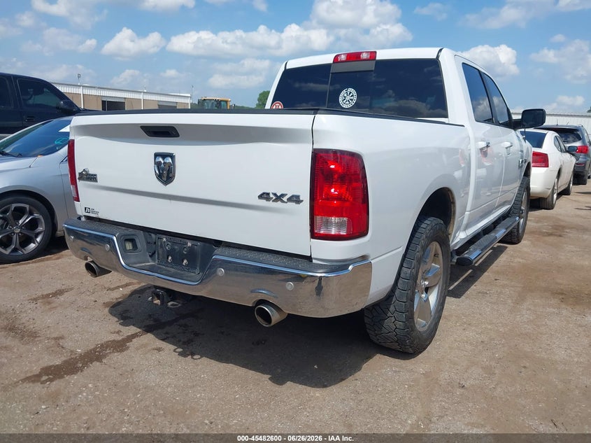 Vin: 3c6rr7ltxgg254338, lot: 45980775, ram 1500 big horn 20164