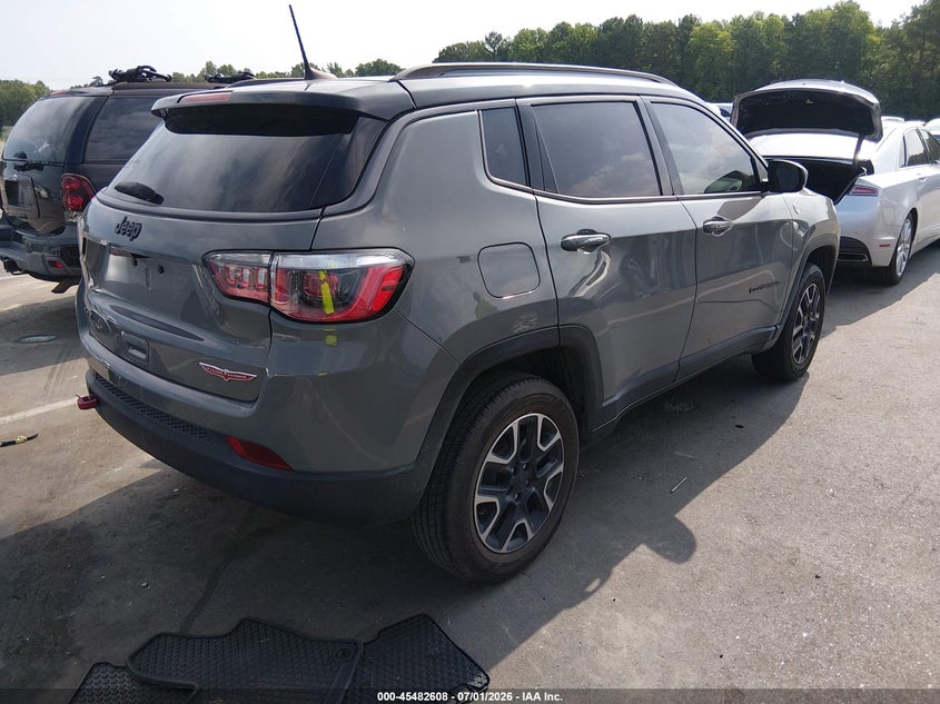 Vin: 3c4njddbxlt222686, lot: 45980783, jeep compass trailhawk 4x4 20204