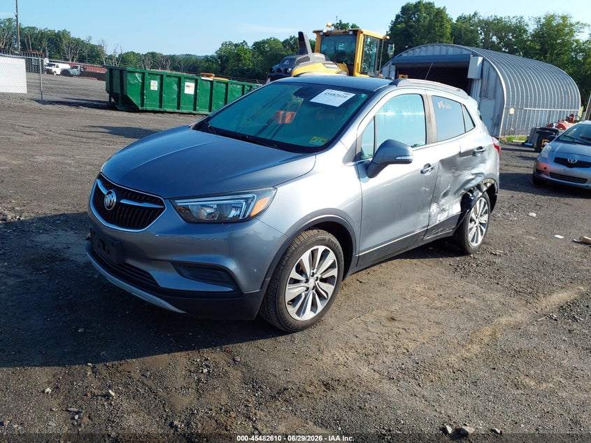 Vin: kl4cjasb3kb769172, lot: 45980785, buick encore fwd preferred 20192